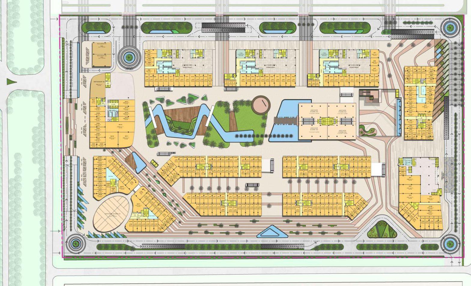 Site Plan - Golden Grande Greater Noida